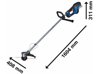 Аккумуляторный бесщеточный триммер Bosch GRT 18V-33